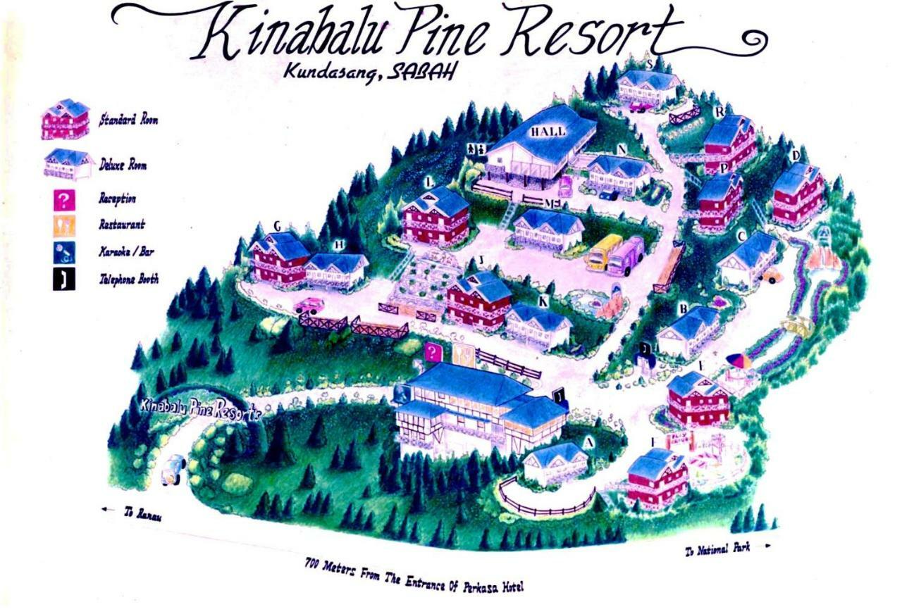 Kinabalu Pine Resort Kampong Kundassan Zewnętrze zdjęcie